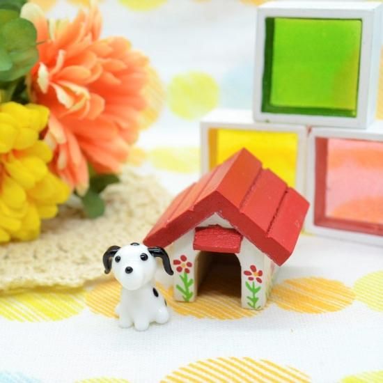 Amazon.co.jp: KICHOUSE ドールハウス 犬小屋 ミニチュア ドール