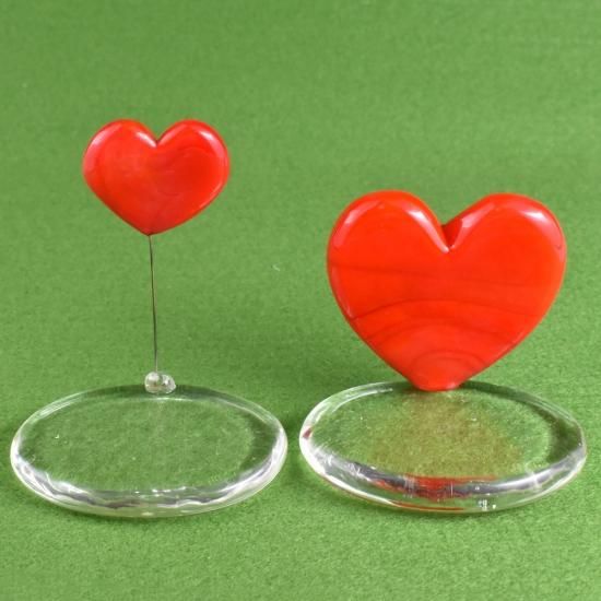 Sweden Åre Glashytta 手作り　ハート型 吹きガラス細工置物 Sweden Åre Glashytta 手作り ハート型 吹きガラス細工置物 楽天