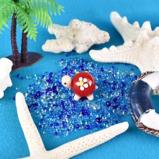 ガラス細工｜海｜花カメさん｜フォーカートグラスワークス
