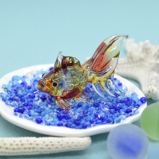 ガラス細工 リュウキン フォーカートガラス