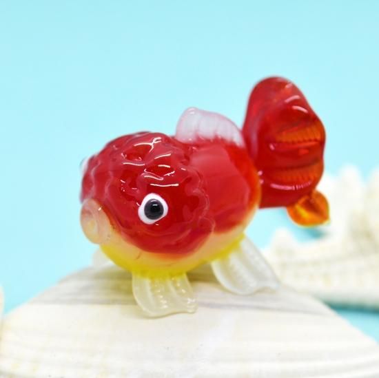 ガラス細工｜ランチュウ｜フォーカートグラスワークス