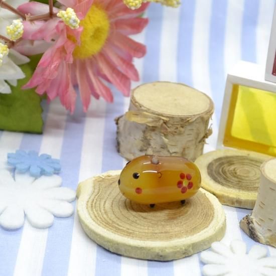 カピバラ　ガラス細工　ミニチュア 動物園 おみやげ カピバラ 雑貨 ミニチュア ガラス細工 置物 飾り