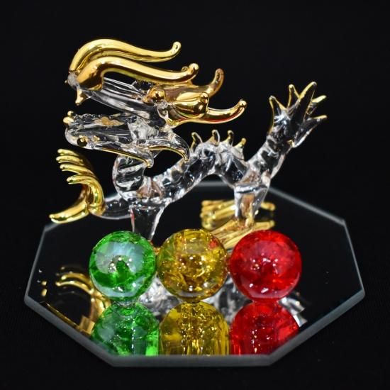 純銅 竜鳳 燭台 置物 風水細工i