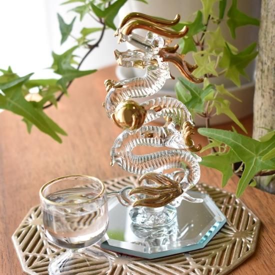 ガラス細工｜昇り龍S｜フォーカートグラスワークス