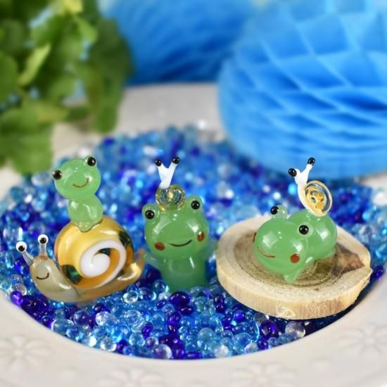 ドームフランス　黄色いカエル　クリスタル　ウラン　ガラス　グラス　ヴァセリン ドームフランス 黄色いカエル クリスタル ウラン ガラス グラス