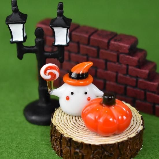 ガラス細工｜かぼちゃ｜フォーカートグラスワークス