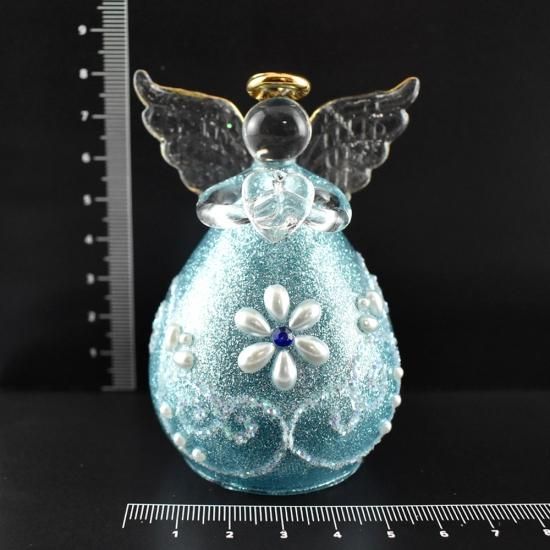 ガラス細工｜天使｜シャンパンエンゼルベルBL｜フォーカートグラスワークス