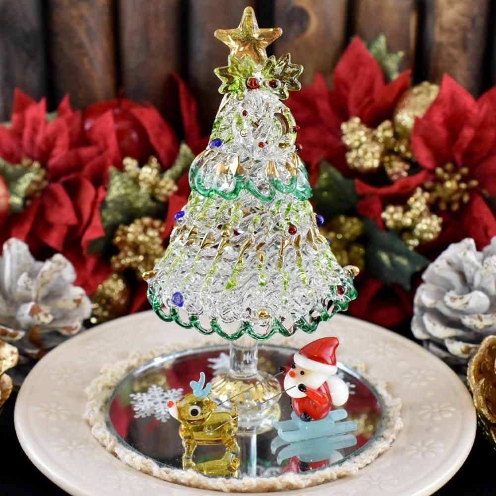 SWAROVSKI スワロフスキー 甘酸っぱい クリスタル製クリスマス SWAROVSKI スワロフスキー 甘酸っぱい クリスタル製クリスマス