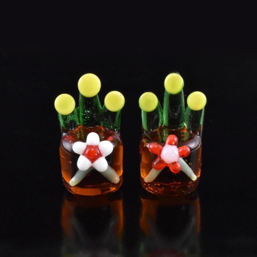 門松　ガラス細工　ミニチュア ガラス細工 お正月飾り ミニチュア 雑貨 置物【門松（小