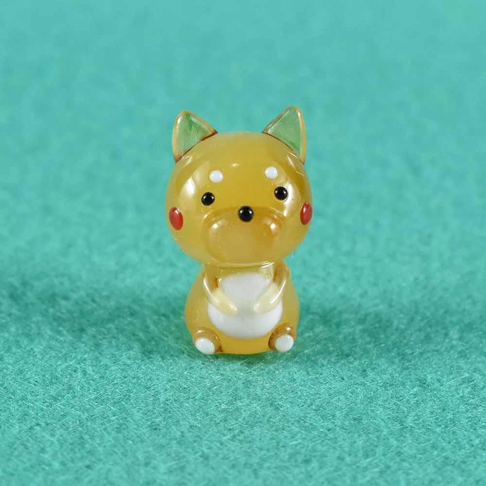 ガラス細工｜犬｜柴犬｜フォーカートグラスワークス