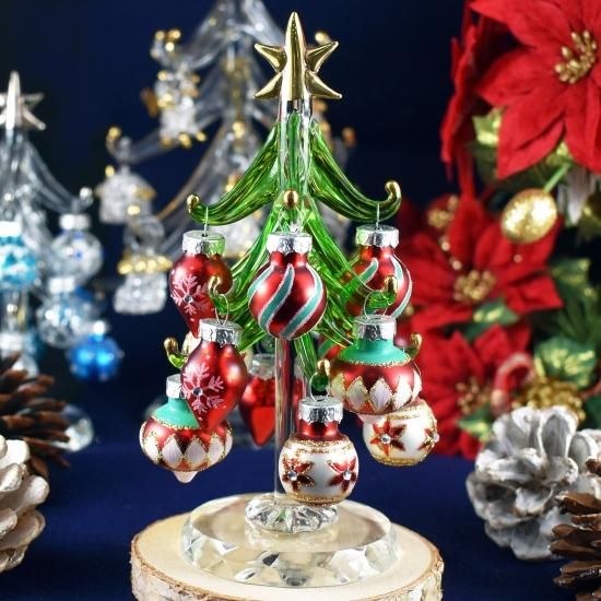 ミニチュアガラスのクリスマスツリー|FGスタジオ|フォーカート ミニチュアガラスのクリスマスツリー|FGスタジオ|フォーカート