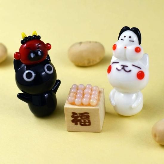 ガラス細工｜鬼は外ネコ｜フォーカートガラス