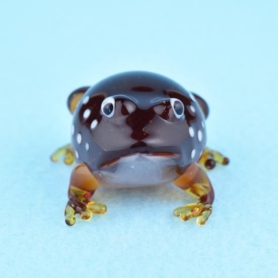 ガラス細工｜アメフクラガエル｜フォーカートグラスワークス
