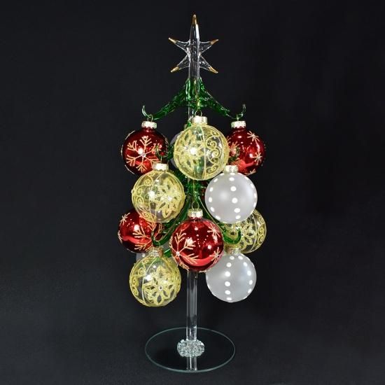 クリスマスガラス細工｜ゴージャスツリー｜フォーカートグラス