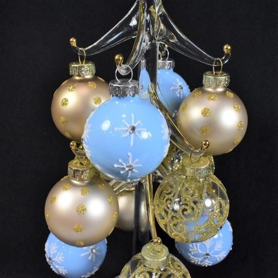 クリスマスガラス細工｜フェアリーツリー｜フォーカートグラスワークス