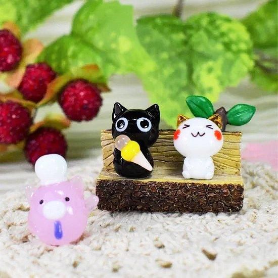 ガラス細工｜アイスクロネコ｜フォーカートグラスワークス限定｜フォー