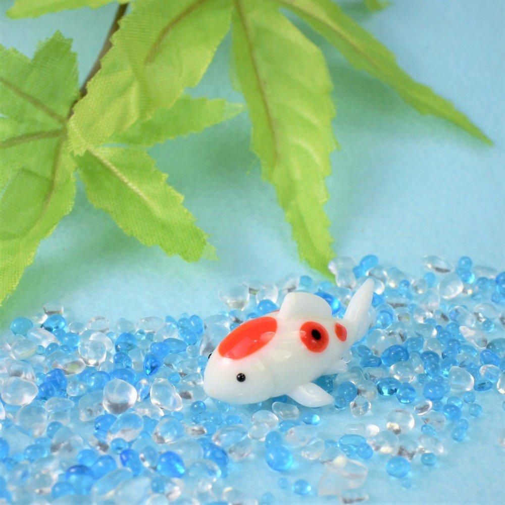 生まれのブランドで ミニチュアガラス細工｜コイ｜FGスタジオ｜フォーカート 工芸品
