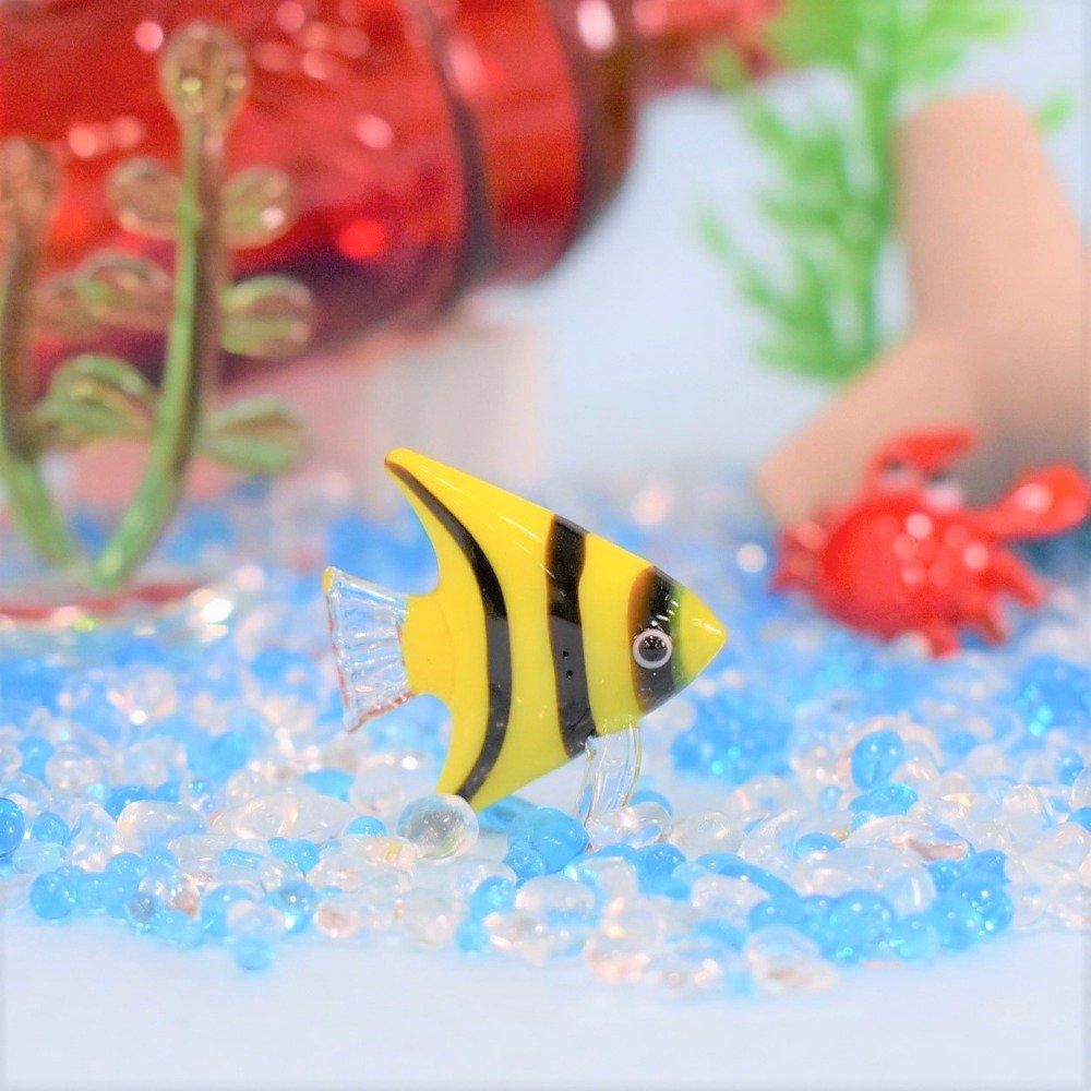 トルコ製　エンゼルフィッシュ　ガラス工芸品 トルコ製 エンゼルフィッシュ ガラス工芸品