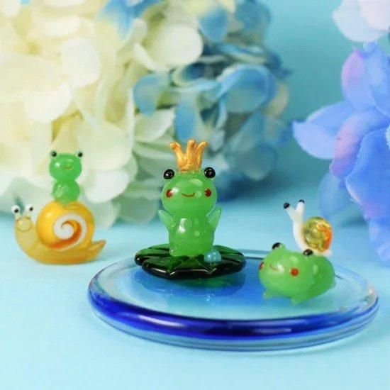 ガラス細工｜王様カエル｜フォーカートグラスワークス