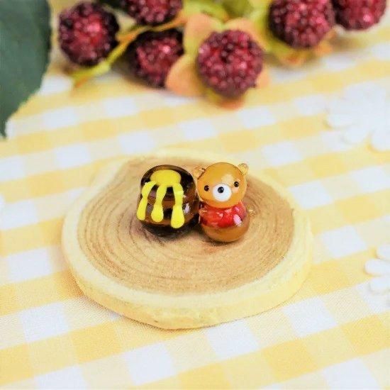 芸能人愛用のルームウェア ガラス細工｜はちみつクマ｜FGスタジオ｜フォーカート 工芸品