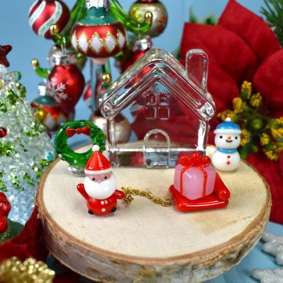 ガラス細工の季節飾り|クリスマス|FGスタジオ|フォーカート ガラス細工の季節飾り|クリスマス|FGスタジオ|フォーカート