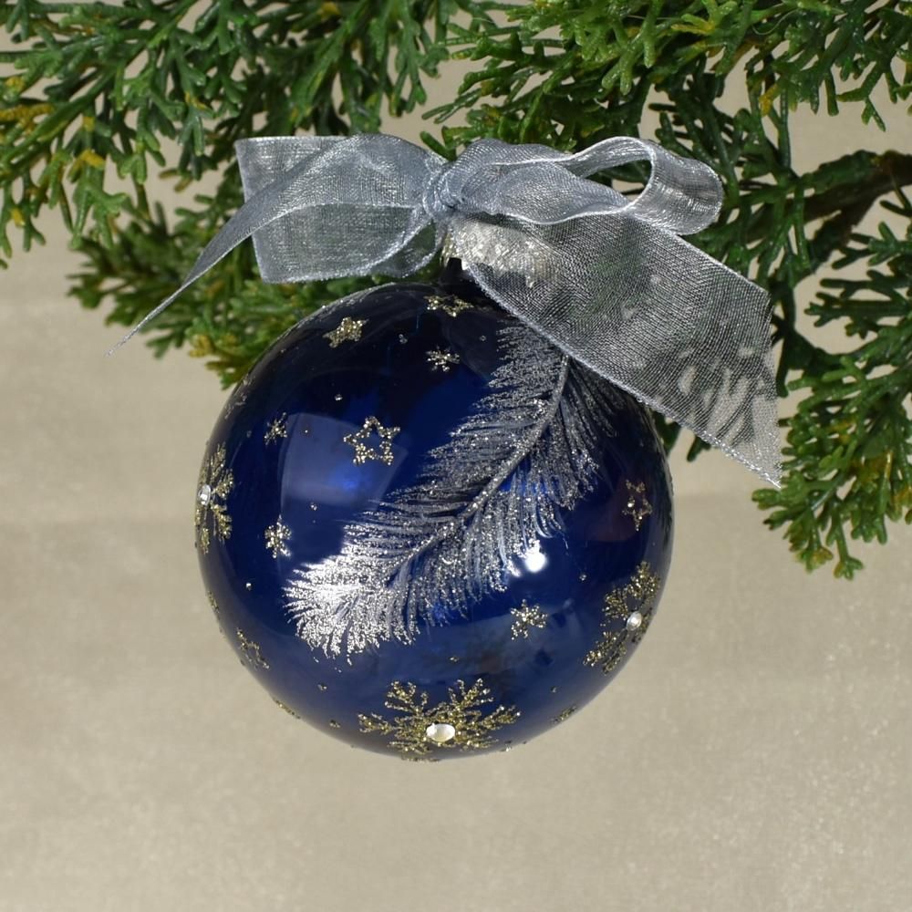 確認用クリスマスガラス細工