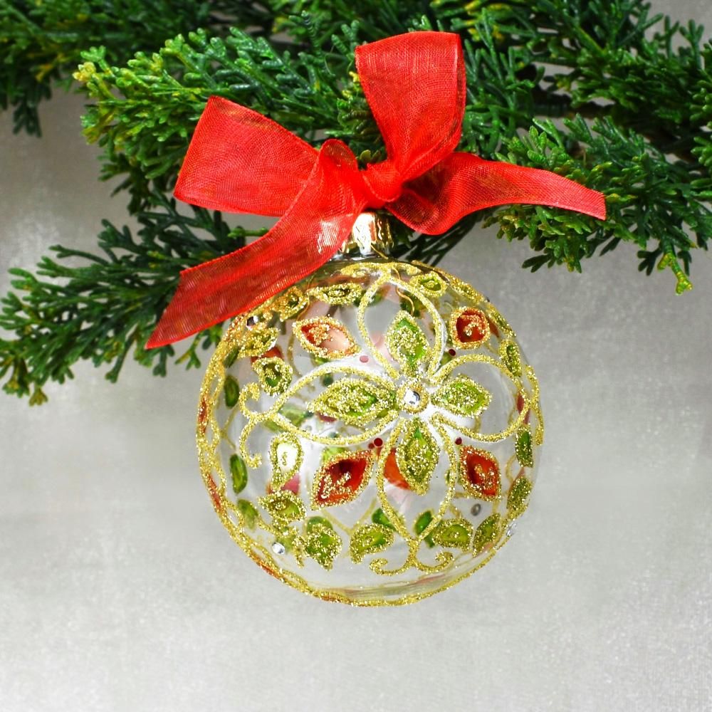 クリスマスガラス細工｜ステンドオーナメント：リヒト｜フォーカート