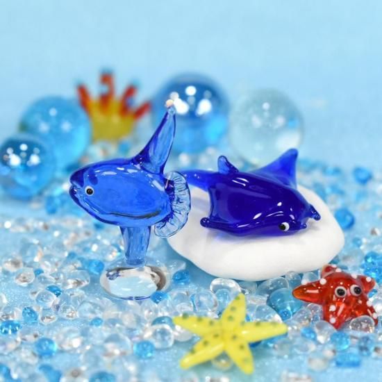 マンボウ　まんぼう　ガラス細工　魚　鎌倉　土産 マンボウ まんぼう ガラス細工 魚 鎌倉 土産