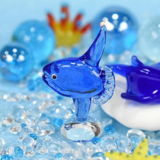 ミニチュアガラス細工|海の人気者|FGスタジオ|フォーカート ミニチュアガラス細工|海の人気者|FGスタジオ|フォーカート