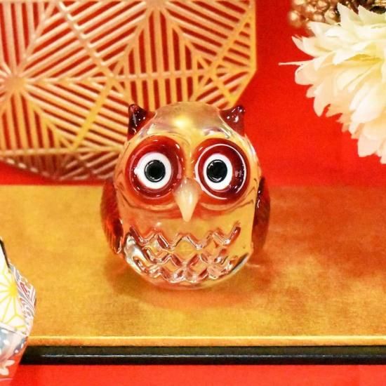 ガラス細工｜フクロウRD｜フォーカートグラスワークスガラス