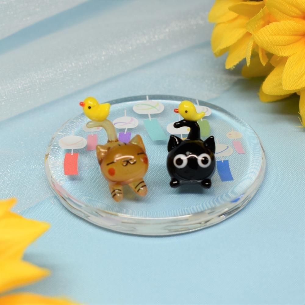 骨董　時代ガラス　プレスガラス　雀型　小鳥モチーフ　金平糖？香水瓶？ウランガラス 骨董 時代ガラス フィンランド グラッポニア ボウル 小鉢 ウラン