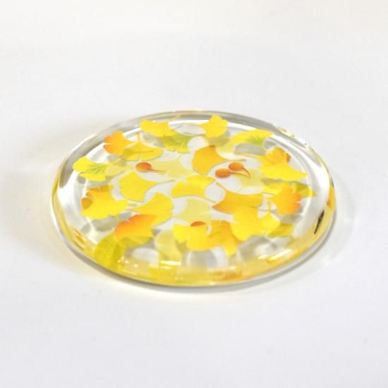 K644⭐︎乳白ぼかし 優美なドレープ イエロー 螺旋模様 和ガラス 糸巻柄 K644⭐︎乳白ぼかし 優美なドレープ イエロー 螺旋模様 和ガラス 糸巻