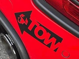ABARTH TOW DECAL