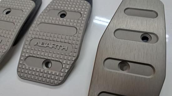 アバルト アバルト純正500/595AT用アルミブレーキペダル 24637