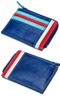 MARTINI RACING LEATHER WALLET
