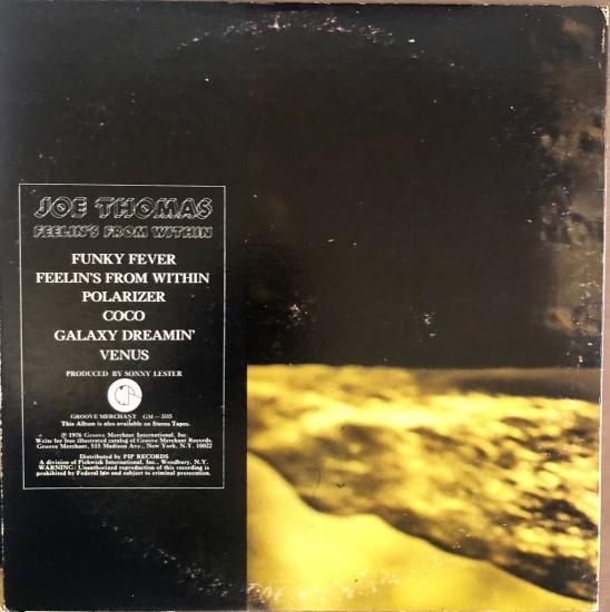 Joe Thomas / Feelin's from Within(LP) / Groove Merchant 1976