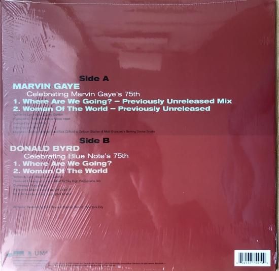 MARVIN GAYE ／ DONALD BYRD ‎/ WHERE ARE WE GOING? [12inch