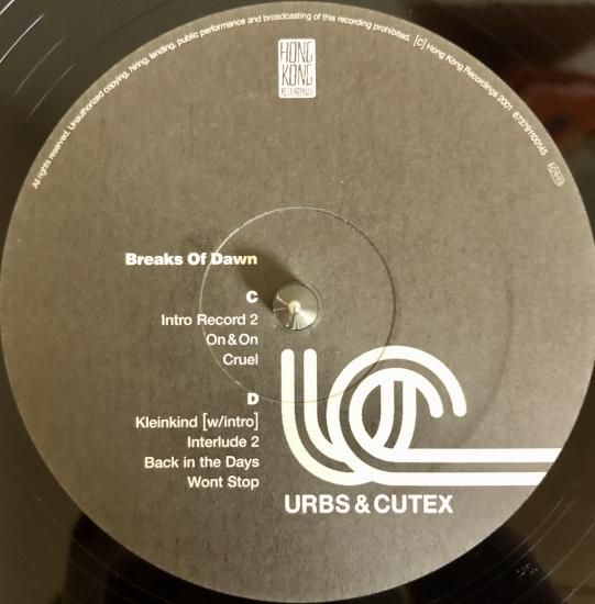 超特価激安の商品をすべて & Urbs Cutex RECORDS,福岡中古 BOP ,BE (2LP) Dawn Of Break / 洋楽