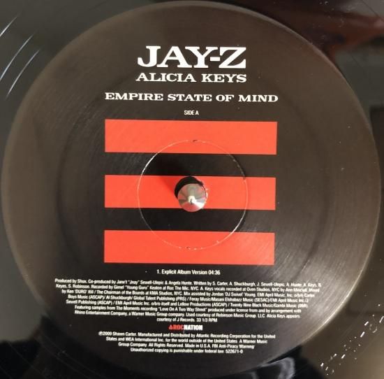 Jay-Z & Alicia Keys / Empire State Of Mind(12