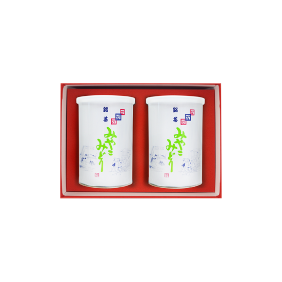 みやこみどり【松印】 (商品番号BK-2) 90g×2缶詰