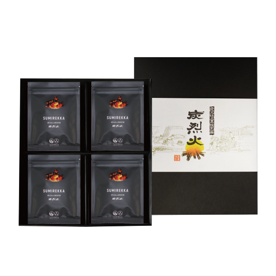 【炭火仕上高級煎茶】 (商品番号T-105) 炭烈火 30g×20袋・化粧箱