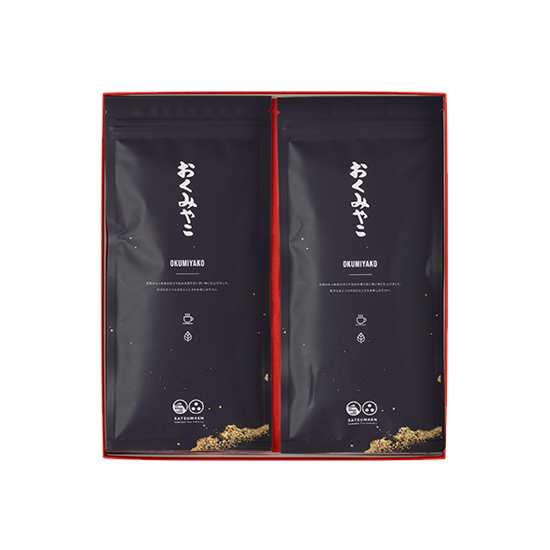 おくみやこ【高級煎茶】 88g×2袋詰 - SATSUMAEN KAMADA Tea Industry おくみやこ【高級煎茶】 88g×2袋詰 - SATSUMAEN KAMADA Tea Industry