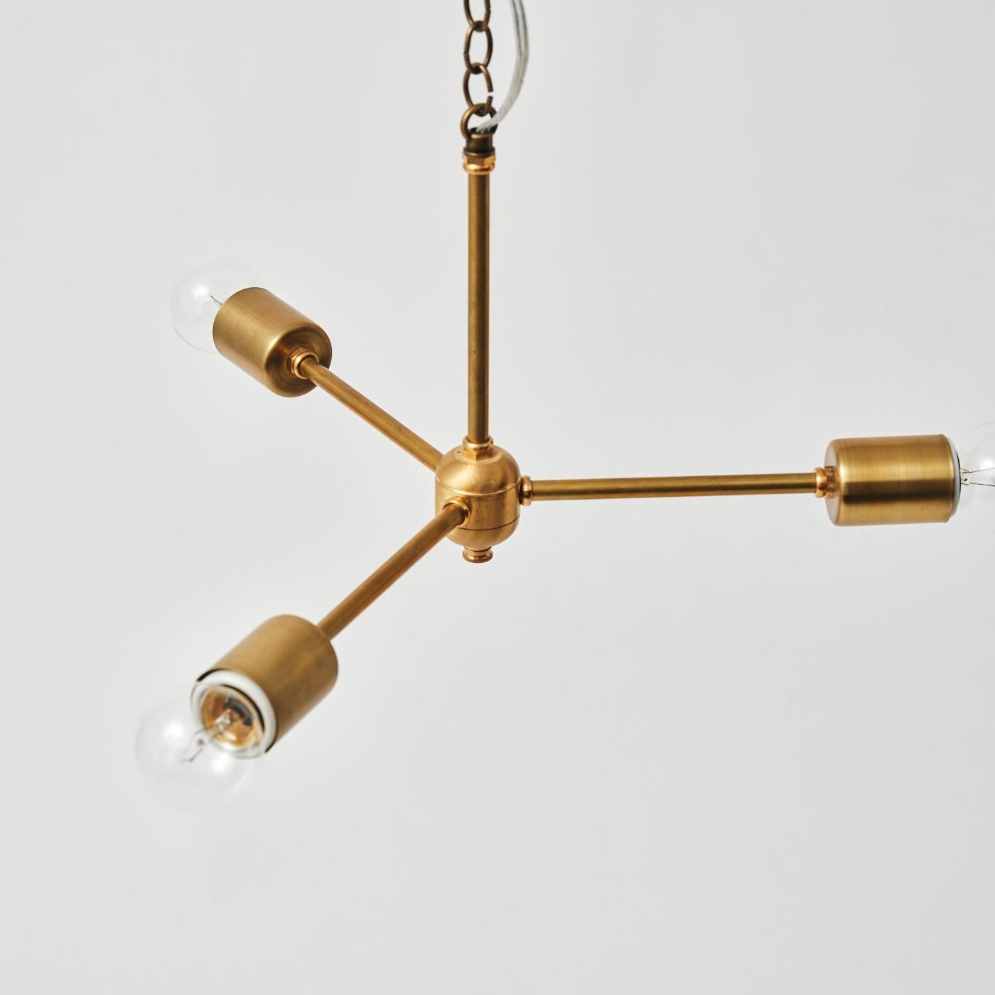 【美品】真鍮 POINT No.39 OPL069 3灯ライト OPL069 3 BULBS LIGHT - POINT NO.39｜東京｜五反田｜真鍮照明