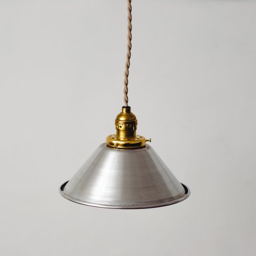 OPL071<br>METAL PENDANT LAMP-S size ALUMINUM / メタルシェード照明 アルミ
