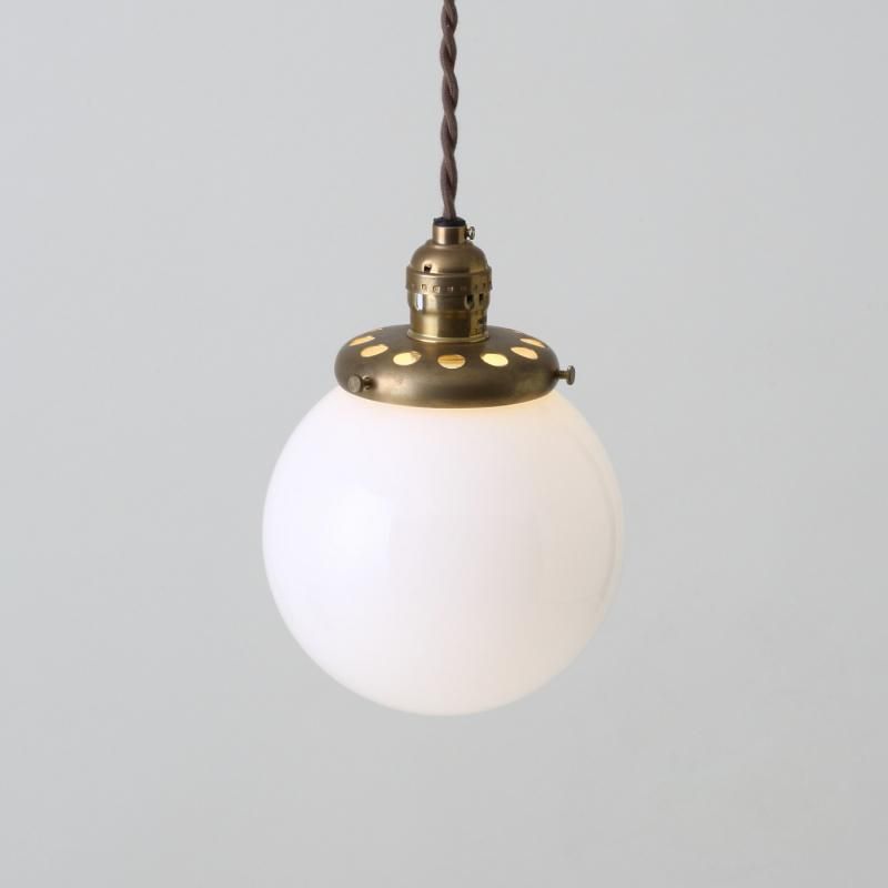 OPL084<br>GLASS SHADE LAMP-S size WH / 﫥饹ɾ  