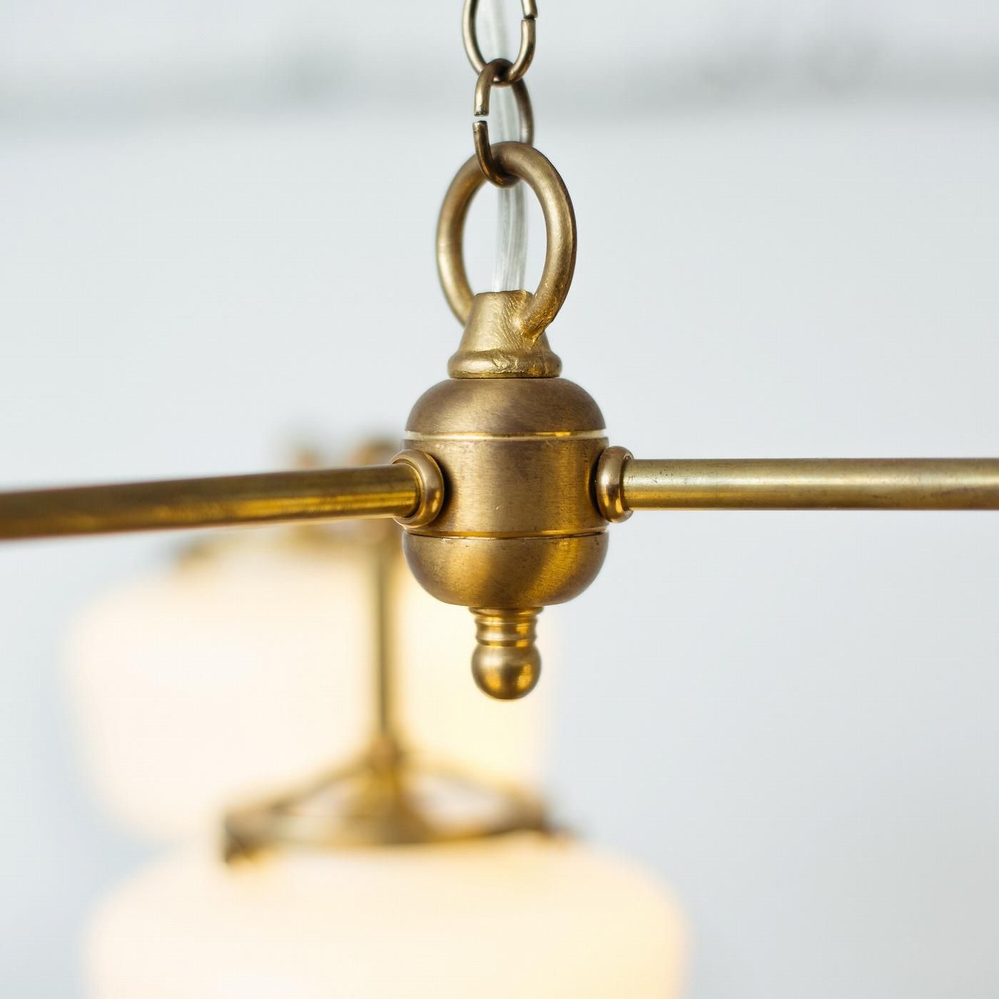 OCH014 6 BULBS CHANDELIER - POINT NO.39｜東京｜五反田｜真鍮照明