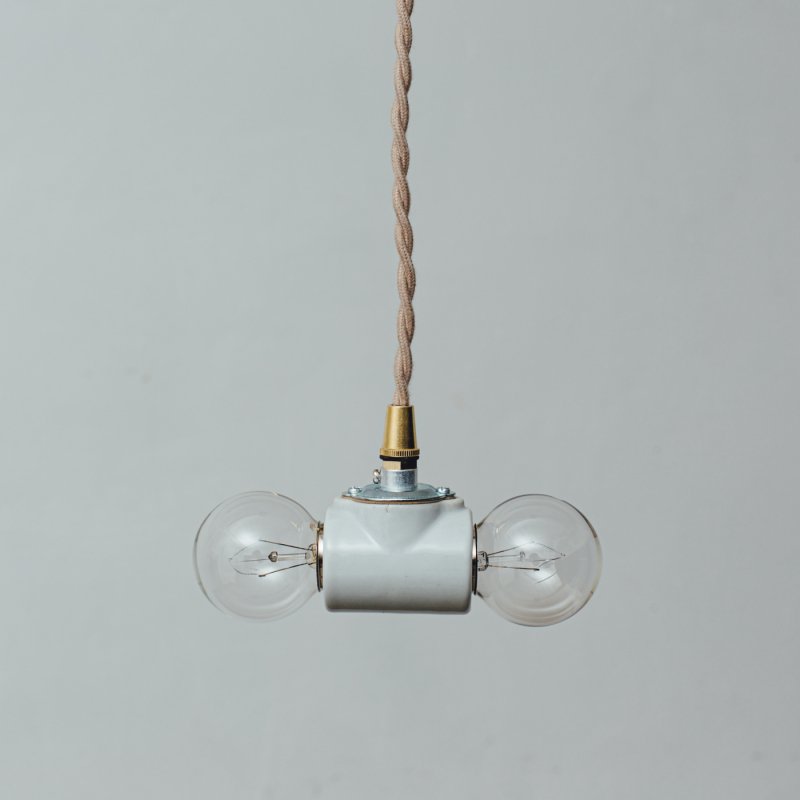 OPL435<br>2 BULBS PORCELAIN PENDANT LAMP / 磁器照明
