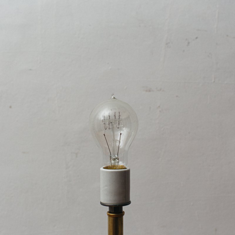 LAMP BULB E26 60W - EDISON A-SHAPE S<br>白熱電球 E26 60W エジソン
