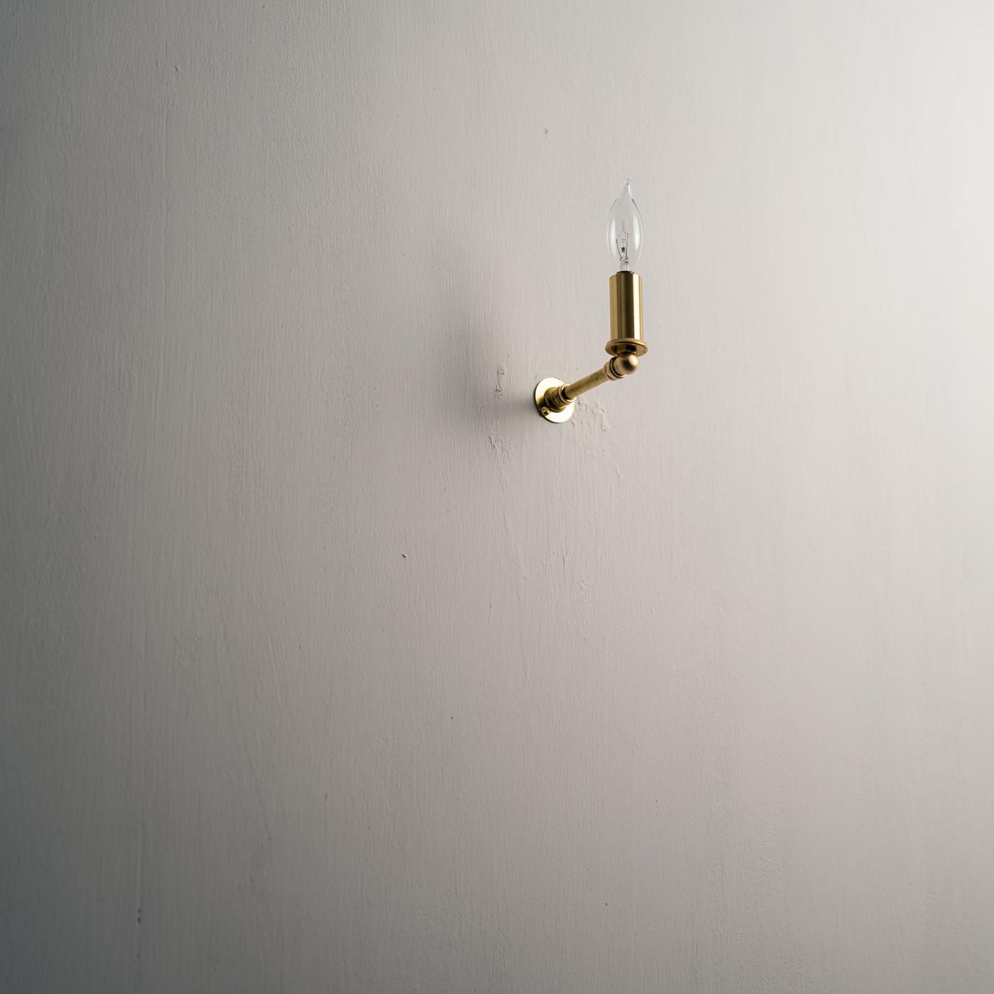 真鍮　レノンブラケットライト BRASS 真鍮ブラケットランプ・アンティークスタイル【照明の