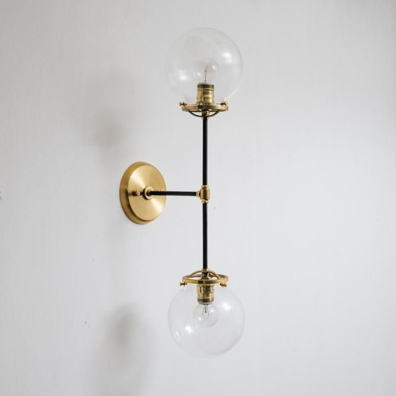 OBL048-CL<br>2 GLASS SHADE BRACKET LAMP / 2饹ɥ֥饱åȥס7ܰʹߤϤͽ